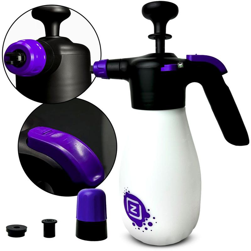 Pulverizador Snow Foam Spray Manual 2 Em 1 Espuma Névoa Jato